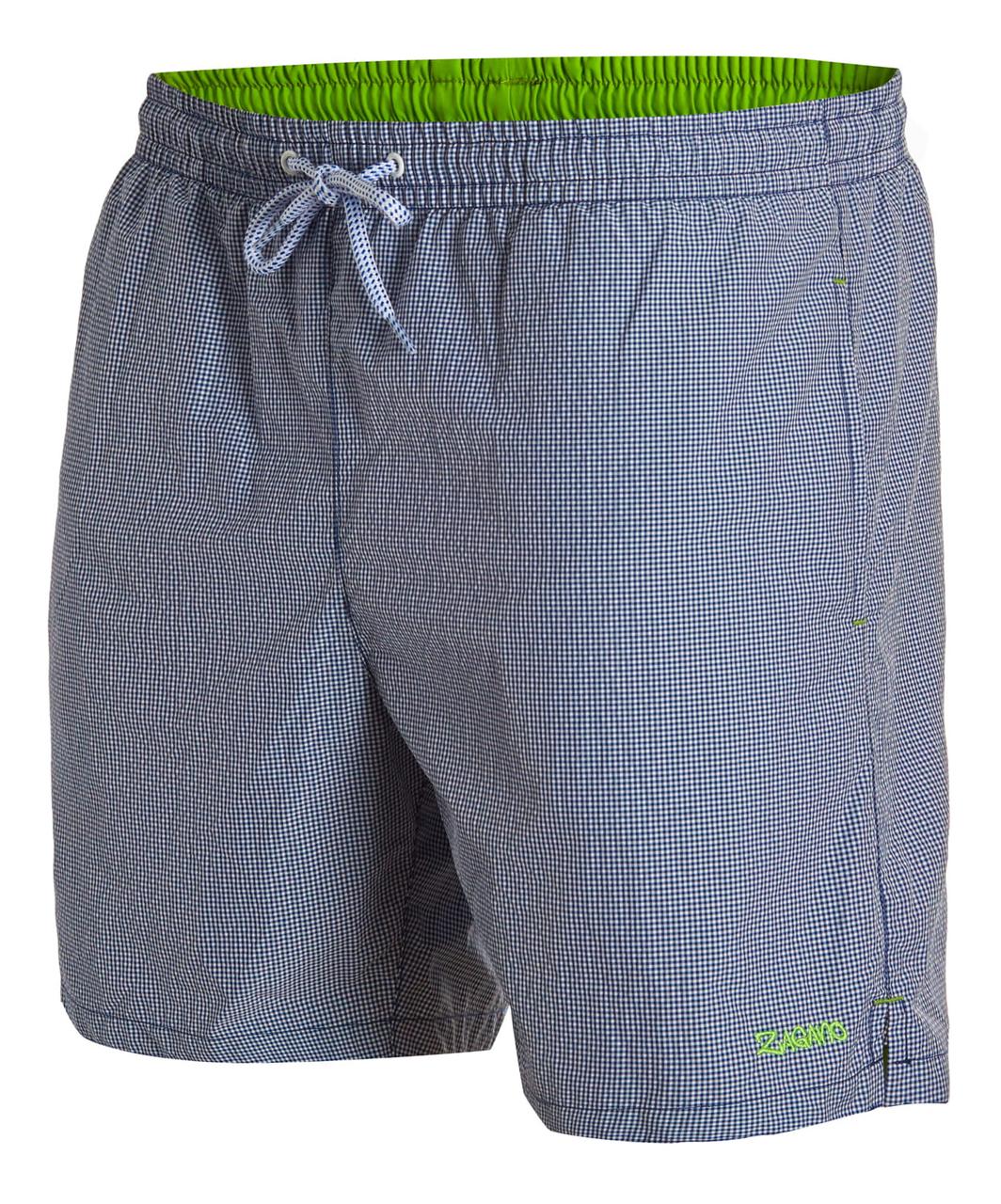 Чоловічі плавальні шорти Zagano (Польща) з сіткою і кишенями, фото 1