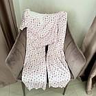 Жіночі піжами №С0577 Пудра, фото 2