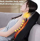 Масажна подушка Benbo YJ-K168 з підігрівом для шиї та спини, фото 3