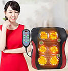 Масажна подушка Benbo YJ-K168 з підігрівом для шиї та спини, фото 9