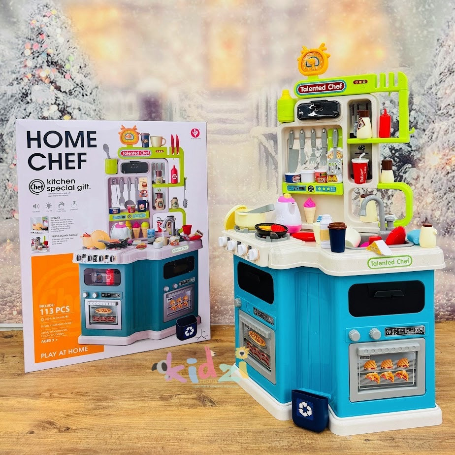 Кухня 922-180 (6) висота 92 см, помпова подача води, парогенератор, звук, світло, 113 аксесуарів, в коробці, фото 1