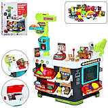 Ігровий набір Магазин 922-202 супермаркет, 81 предмет, звук, підсвітка, фото 2