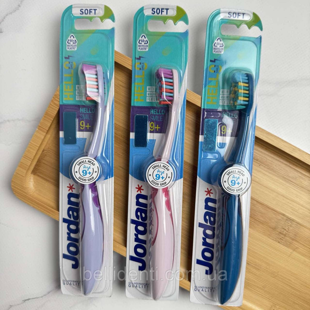 Зубна щітка Jordan Hello Smile Soft м'яка (від 9 років) 1 шт