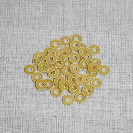 Шайба электроізоляційна бекелітова М3 зовн. 8мм товщ. 1мм 50шт, фото 1