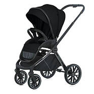 Коляска універсальна 2в1 ME 1124-2 PRESTIGE Black, фото 3