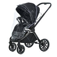 Коляска універсальна 2в1 ME 1124-2 PRESTIGE Black, фото 6