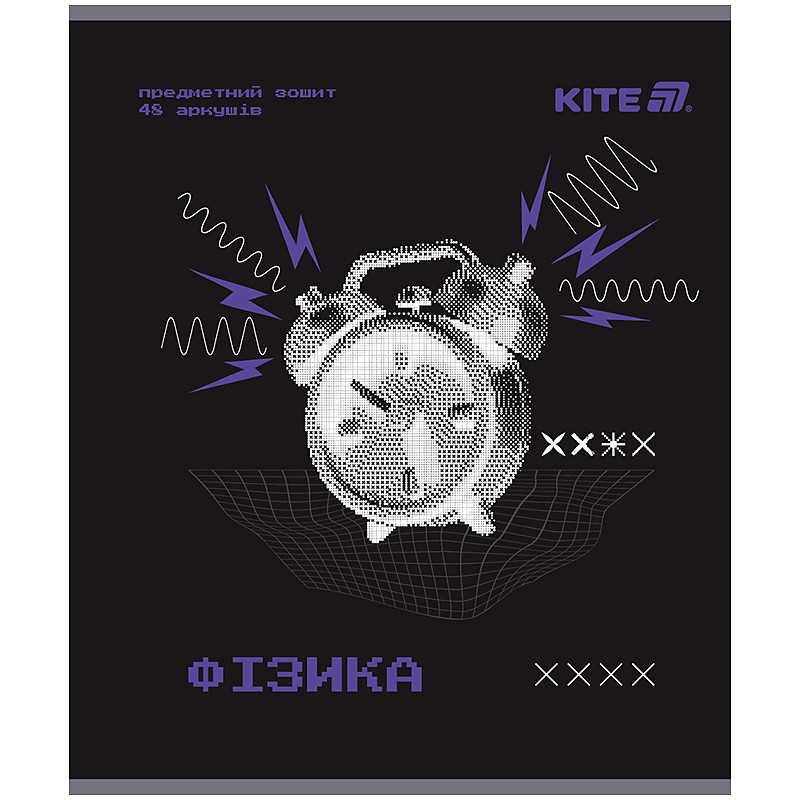 Зошит предметний Kite Techno K25-240-2, 48 аркушів, клітинка, фізика, фото 1