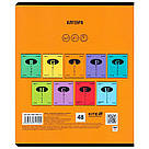 Зошит предметний Kite Bright K25-240-13, 48 аркушів, клітинка, алгебра, фото 6