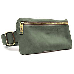 Сумка чоловіча поясна (через плече) невелика TARWA Зелений (RE-1818-3md)