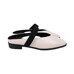 Сабо жіночі Berisstini 401-25LSHS 40 Чорно-білий (180813040)