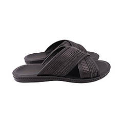 Шльопанці чоловічі Konors 931-25LSHC 45 Чорний (181421045)