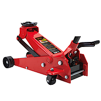 Домкрат підкатний 3.5т GTM T83502 гідравлічний з педаллю : вантажопідйомність 3.5т (32929)