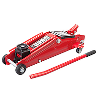 Домкрат підкатний 3т GTM T830020 гідравлічний : вантажопідйомність 3т (32765)