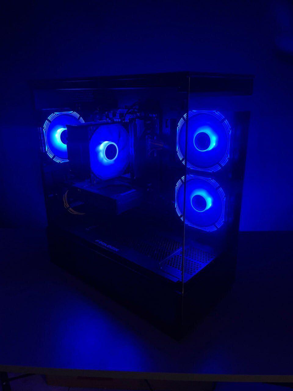 Б/в Ігровий ПК 1stPlayer VT6 Black MONSTR MT| Core i5-14600KF| 32 GB RAM| 2000 GB SSD| GeForce RTX 5070 12GB