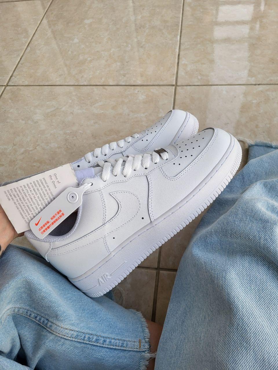Nike Air Force 1 White, фото 1