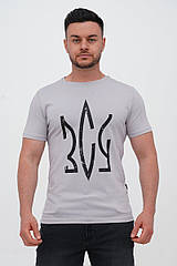 Футболка Trend Collection 39161 Світло-сірий M (81921)