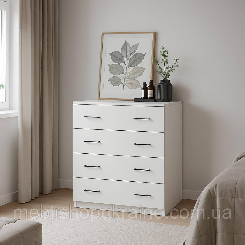 Комод на 4 шухляди. Шир 80 см., фото 1