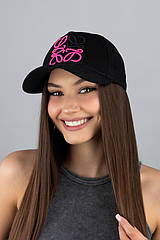 Кепка-трекерка унісекс Braxton MYSTIC (1533) 56-60 Чорно-рожевий