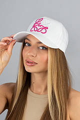 Кепка-трекерка унісекс Braxton MYSTIC (1533) 56-60 Біло-рожевий