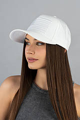 Кепка-трекерка унісекс Braxton American flag (1531) 56-60 Білий