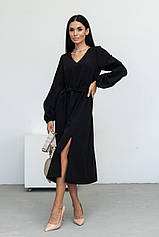 Плаття RiMari Лаура СК 0124 52 Чорний (20954)