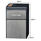 Запальничка usb VIP з футляром у подарунковому пакованні US-263U1, фото 4