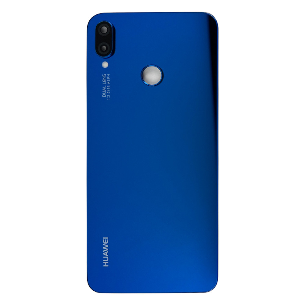 Задня частина корпусу Huawei P Smart Plus / Nova 3i Blue (з склом камери) Original (PRC), фото 1