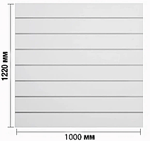 Економ панель 1220×1000мм, без вставки