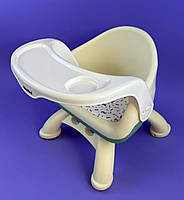 Дитячий пластиковий стілець зі столиком що знімається  BM-91788 "Bimbo", розмір зі столиком: 45х37х38 см, м’яка сидушка,