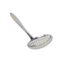 Шумівка 28х12 см з малюнком квітів та золотим декором (1870-WL), нержавіюча сталь