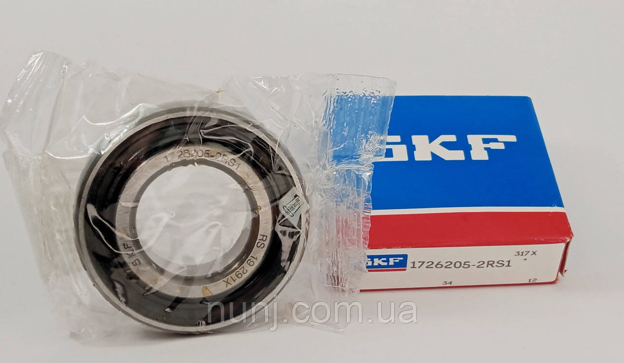 Підшипник 1726205-2RS1 SKF (580205) розміри: 25*52*15 кульковий радіальний закритий, фото 1