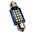 Автолампа Festoon, цоколь C5W, 2016 х 15 smd, обманка, 36 мм, білий, 9-24 В, фото 3