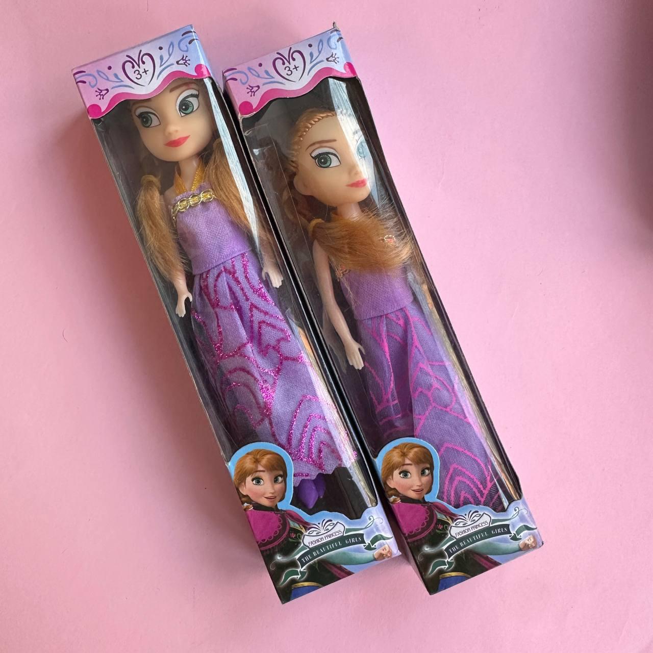 Лялька принцеса Анна в фіолетовому Крижане серце, 16 см, фото 1