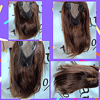 Натуральна слов'янська накладка шовк шкіри імітація русява 30-35 см