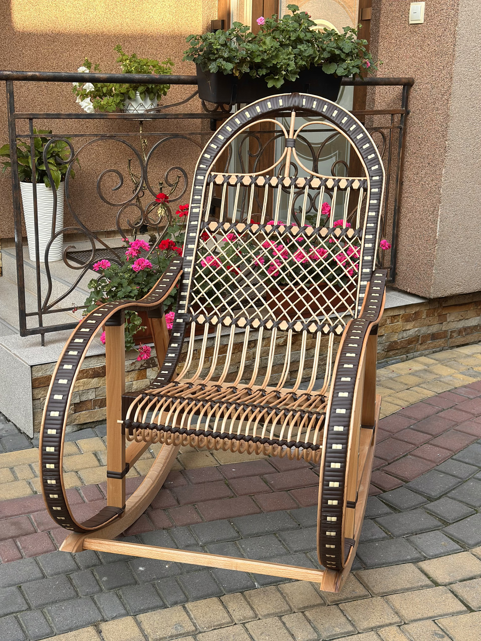 Крісло-гойдалка «Ротанг» Арт: 9978, фото 1