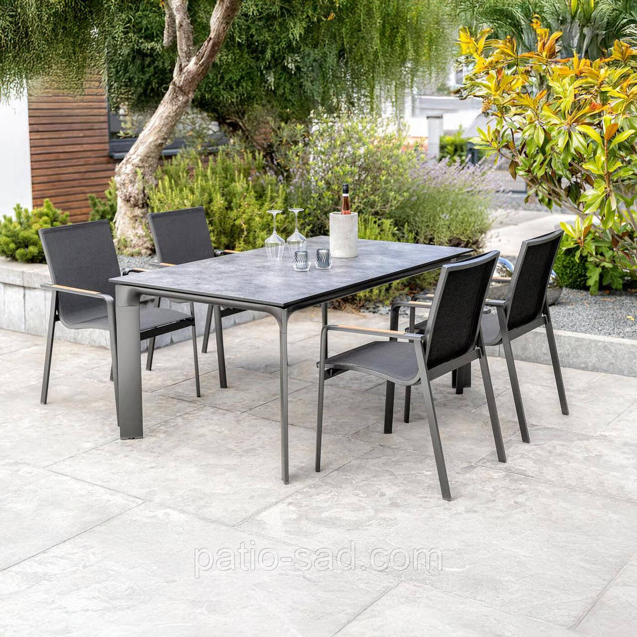 Крісло для дому та саду KETTLER Diamond антрацитовий, фото 1