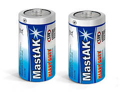Батарейка MastAK Heavy Duty C/R14 (2шт)