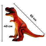 Іграшка динозавр T-REX RESTEQ - великий динозавр Тірекс 650×450 мм, реалістична фігурка для дітей, інтер'єрна модель, подарунок, фото 5