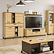 Сучасні модульні меблі під телевізор для вітальні в стилі модерн Велс 332 см Мебель Сервіс, фото 2