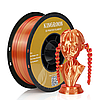 Філамент (пластик для 3D-принтера) PLA Dual-Silk HC116 Kingroon 1,75 мм 1 кг Red-Golden, фото 9