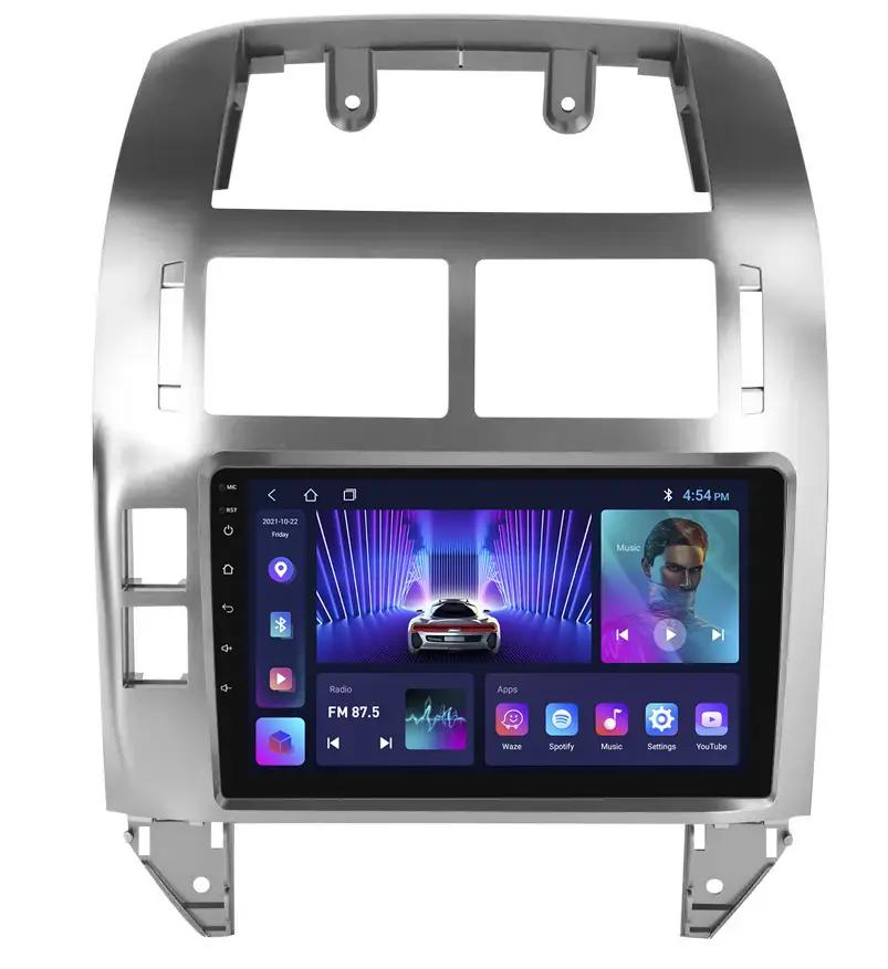 Штатна магнітола Mekede M150S VW Polo Mk4 IV (2001-2009) QleD, фото 1