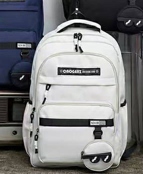 Рюкзак шкільний спортивний міський 50*32 см на блискавці з кишенею в різних кольорах Bagfon