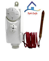 Накладний термостат з виносною гільзою Aqua-World WPR-90GС