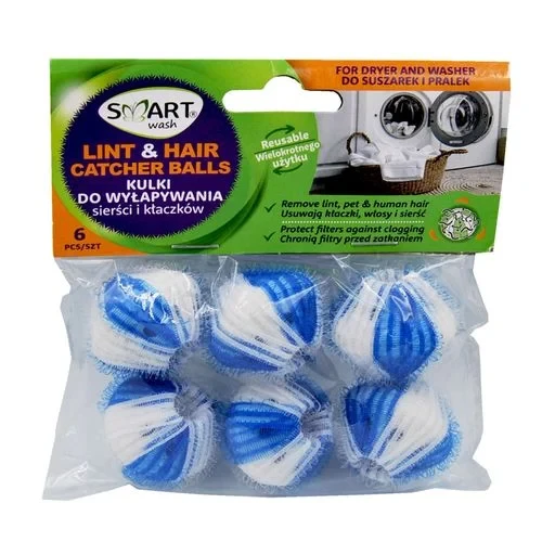 Кульки для прання Irge для збору ворсу та шерсті 6 шт