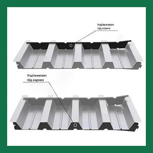 Ущільнювач покрівельний для металочерепиці та профнастилу