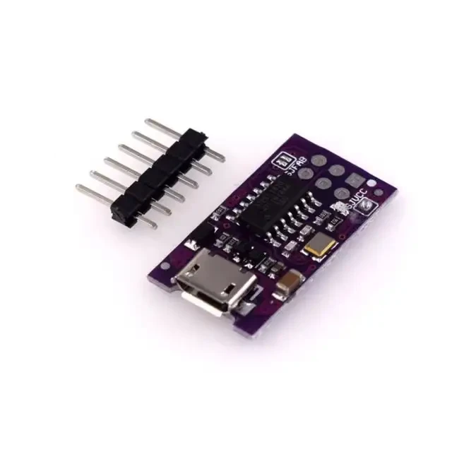 Програматор USB Tiny AVR ISP на мікроконтролері ATtiny44, 5 В, фото 1