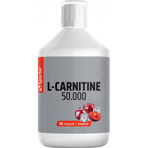 L-карнітин Sporter L-Carnitine 50.000 500 мл (різні смаки)
