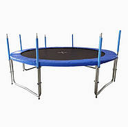 Батут Jumper 252 см + зовнішня сітка+ сходи, 8 футів Посилений, фото 5