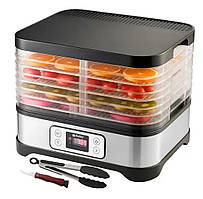 Сушарка для грибів, овочів і фруктів RUHHY 400 Вт – потужна, містка та енергоефективна