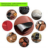 Уцінка Самоклеюча екошкіра в рулоні 1.37х3м х 0.5мм Терракотовый SW-00002179, фото 4